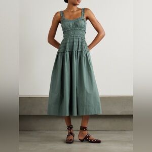 NWT DÔEN Marianne dress in Lagoon, size M